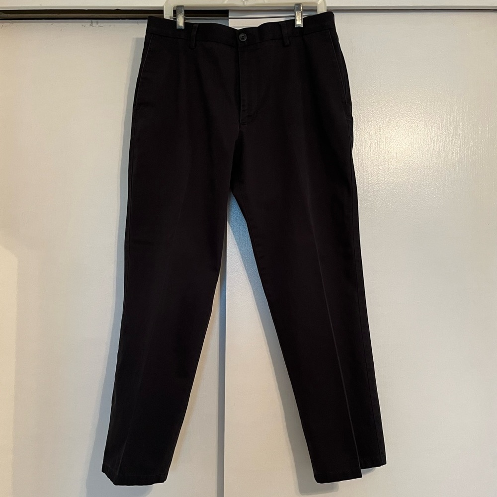 Dockers Men's Classic Fit Black Pants 34 X 29